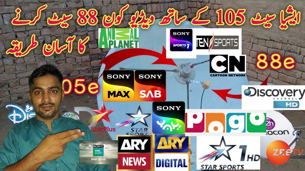 How to set Videocon D2H 88°E with Asiasat7 4 feet Dish complete setting Full details 2024
