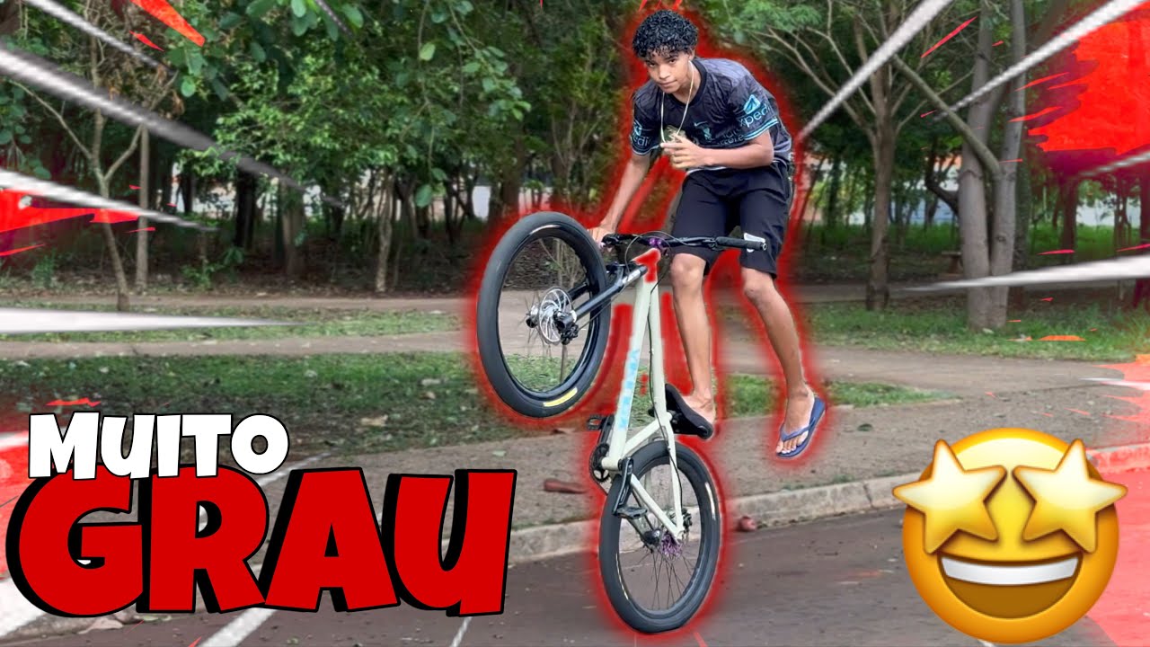 GRAU DE BIKE NA RUA DO GRAU! 😍🔥(BIKE VLOG)