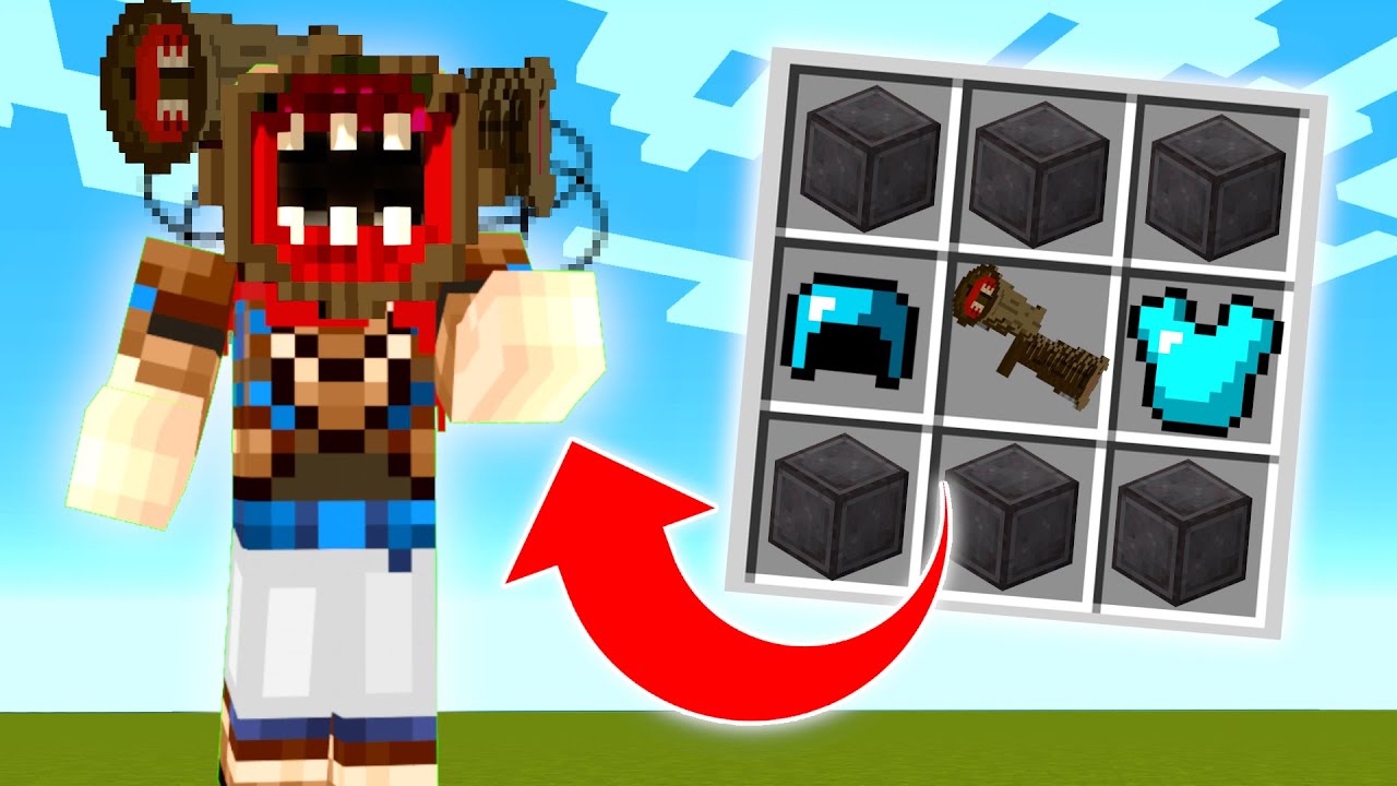 How To Craft SIREN HEAD ARMOR In Minecraft!? (With UPGRADED Abilities!)- Minecraft Mods Gameplay