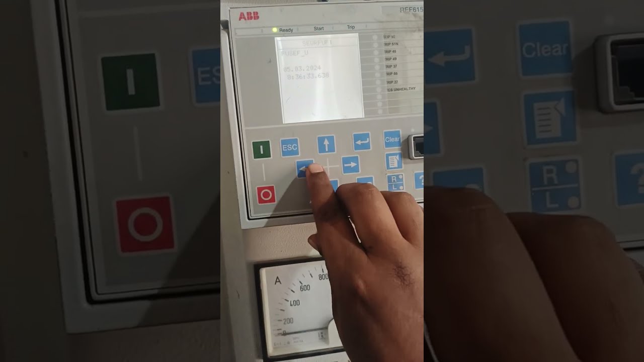 ABB REF615 RELAY SETTINGS, REF615 under voltage over voltage & current setting, ABB REF615
