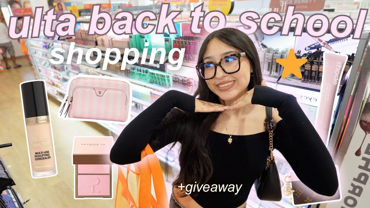 Back to school makeup shopping at ULTA! + GIVEAWAY ⭐️