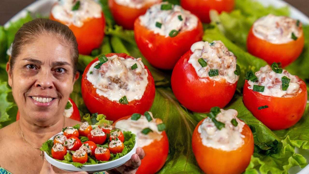 Tomates Cherry Rellenos