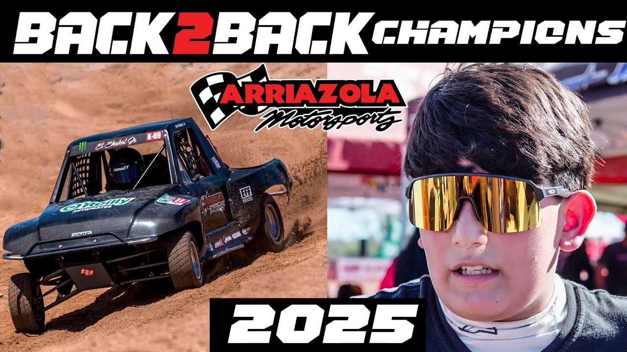BACK 2 BACK CHAMPIONS - ARRIAZOLA MOTORSPORTS BICAMPEÓN