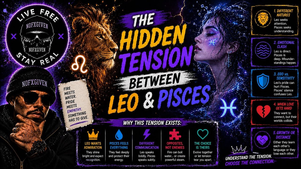 Why Leo Women Can be Judgmental VS Pisces’ Illusions
