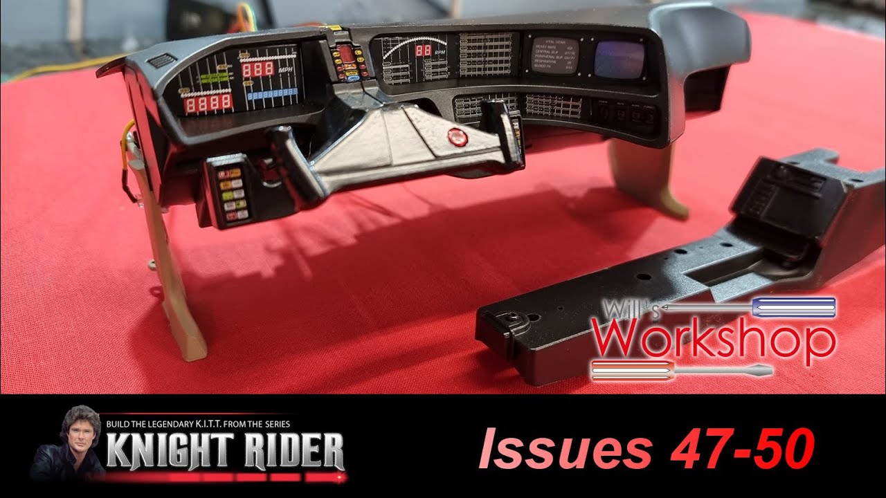 Build FanHomes KITT from Knight Rider: issues 47 - 50