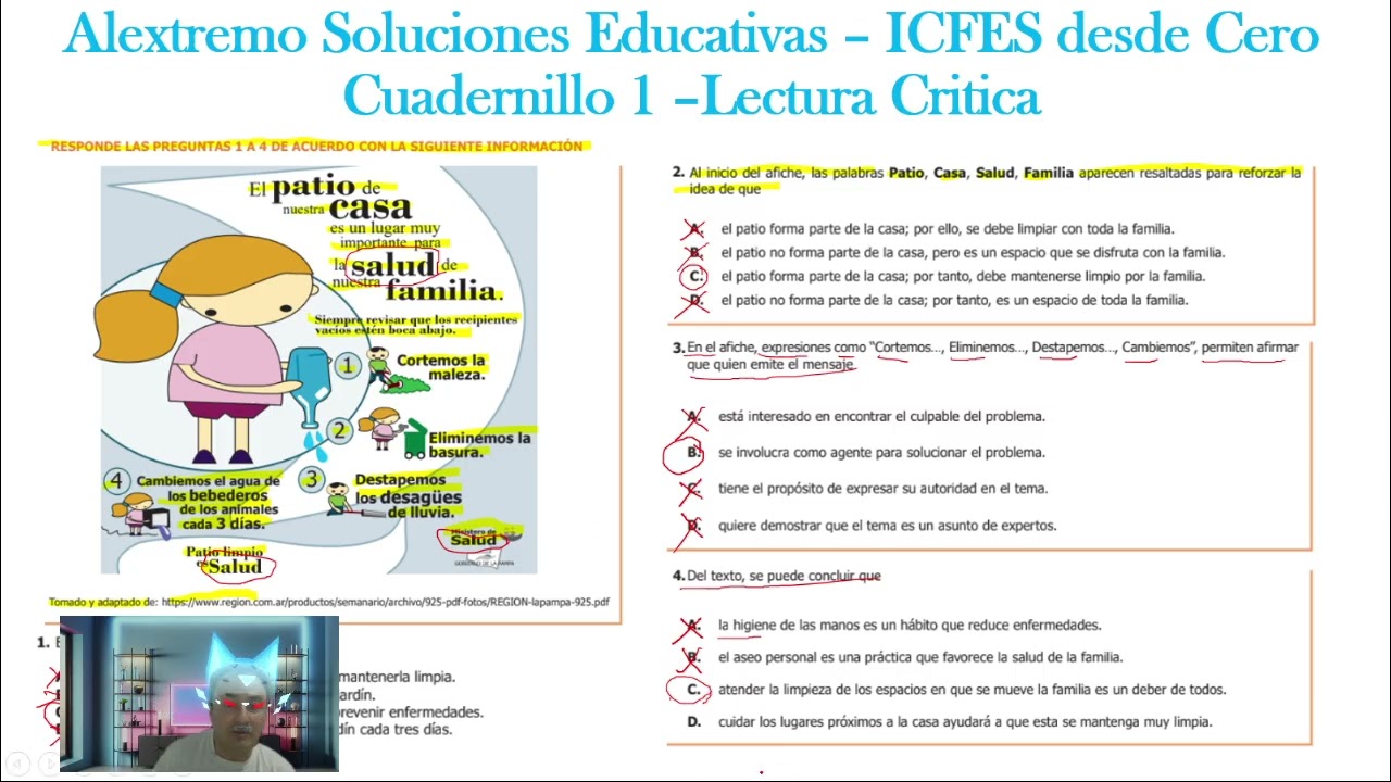 ICFES desde Cero Lectura Cuadernillo 1
