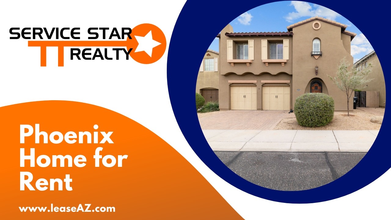 Phoenix Homes for Rent 4BR/4BA by Phoenix Property Management | Service Star Realty