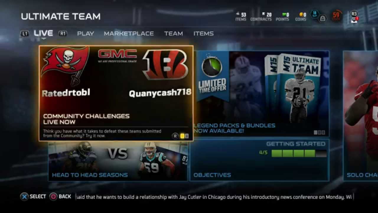 Madden 15 Ultimate Team - Pack and Play #1 Introduction and Rules!