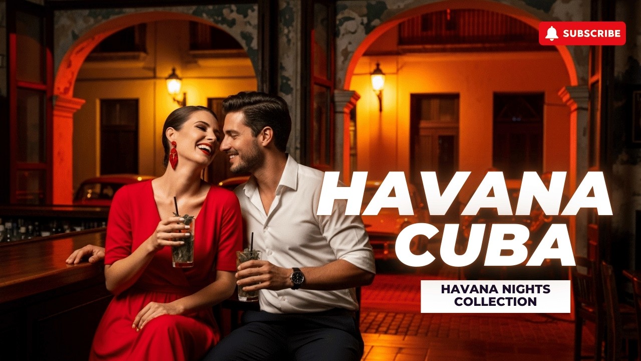 Ambiente de Café Cubano ☕🌃 Noches Suaves en La Habana