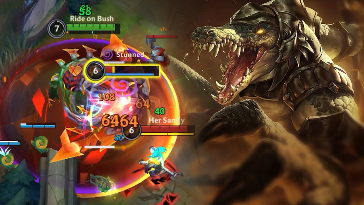Wild Rift Renekton Baron Lane Gameplay in Season 14 (Build & Runes)