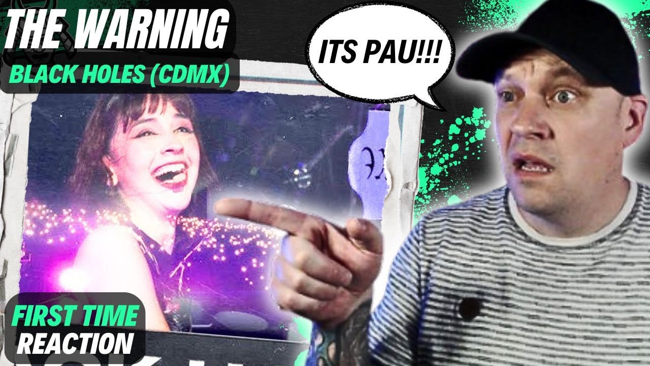 PAU SINGS A WHOLE SONG!!! THE WARNING - Black Holes Live is Simply Stunning! [ Reaction ] | UK 🇬🇧
