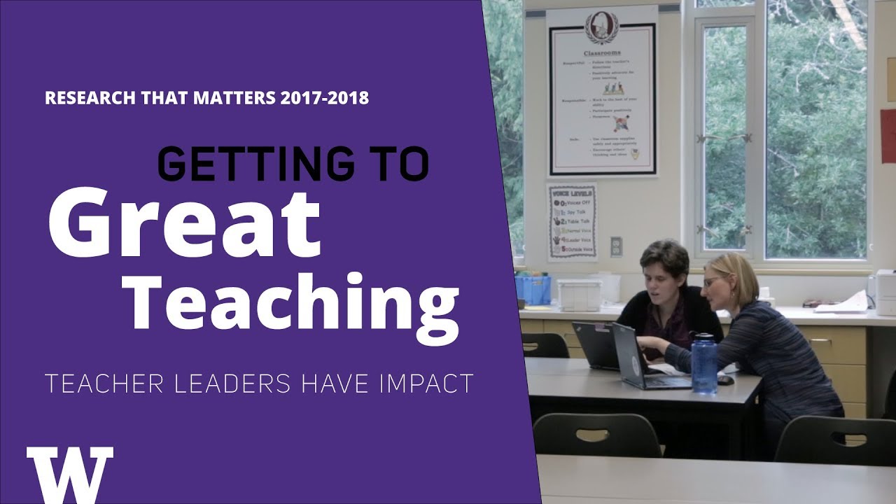 Research That Matters: Teacher Leaders Have Impact
