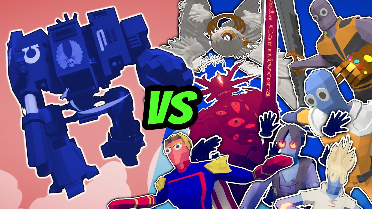 New OP Boss, Castraferrum Dreadnought vs OP Units- Totally Accurate Battle Simulator Mod