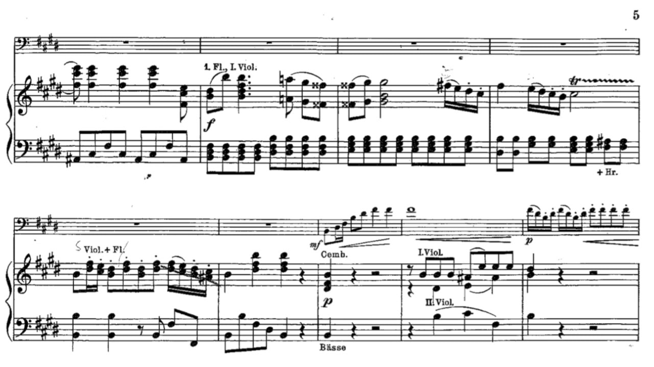 Dittersdorf - Double Bass Concerto in E, 1st Mov. (piano accompaniment)