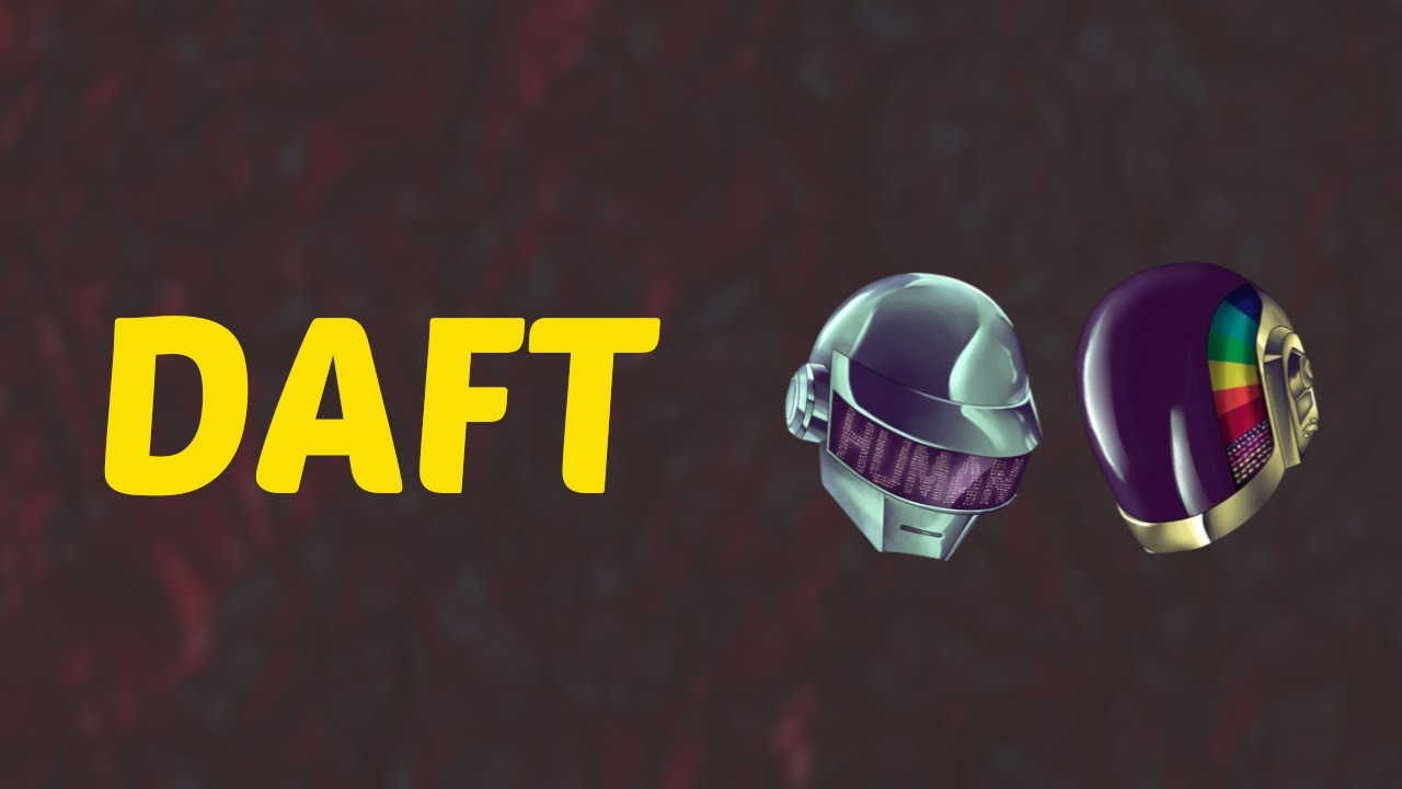 What Does DAFT Means || Meanings And Definitions With Example in ENGLISH