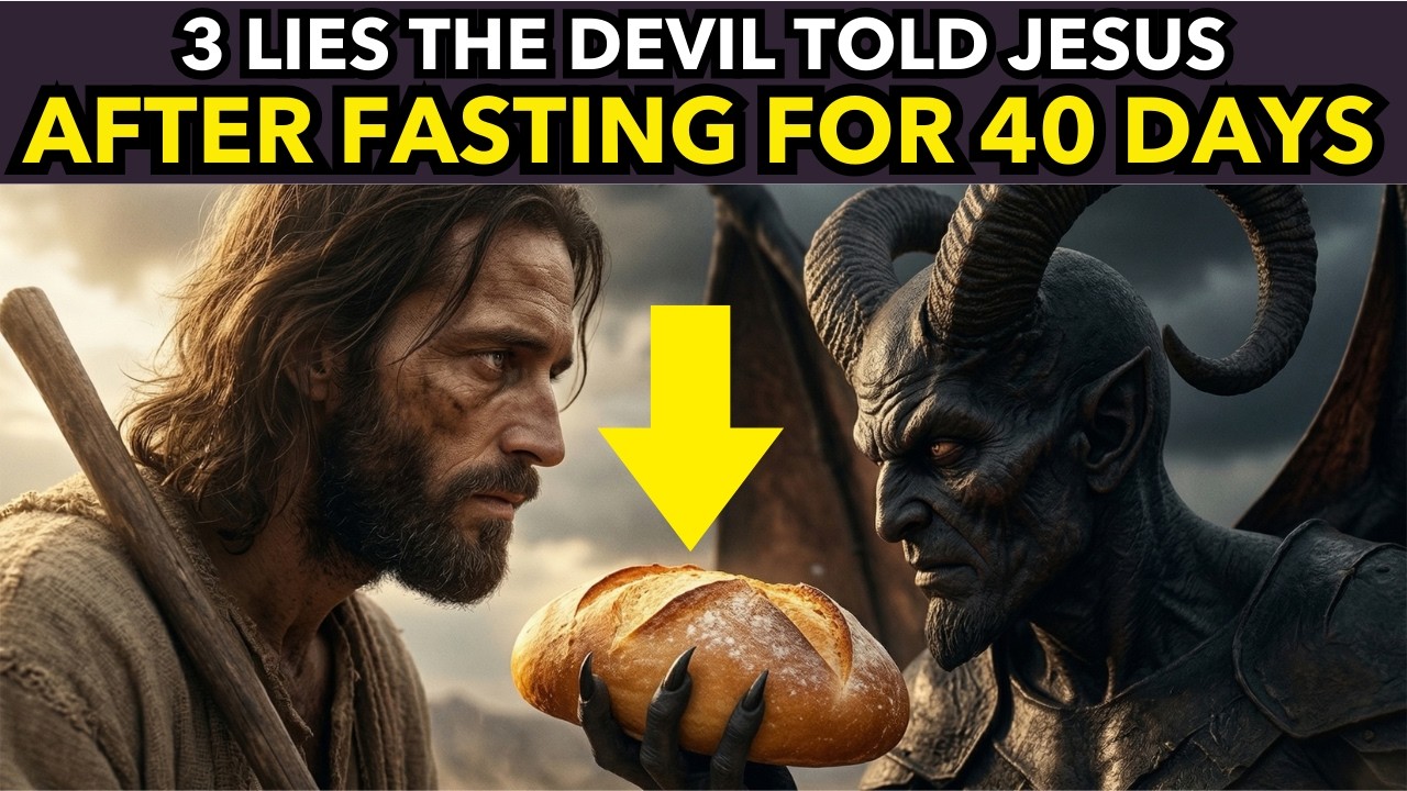 3 Lies The Devil Used To Tempt Jesus - Don't Fall For Them This Lent