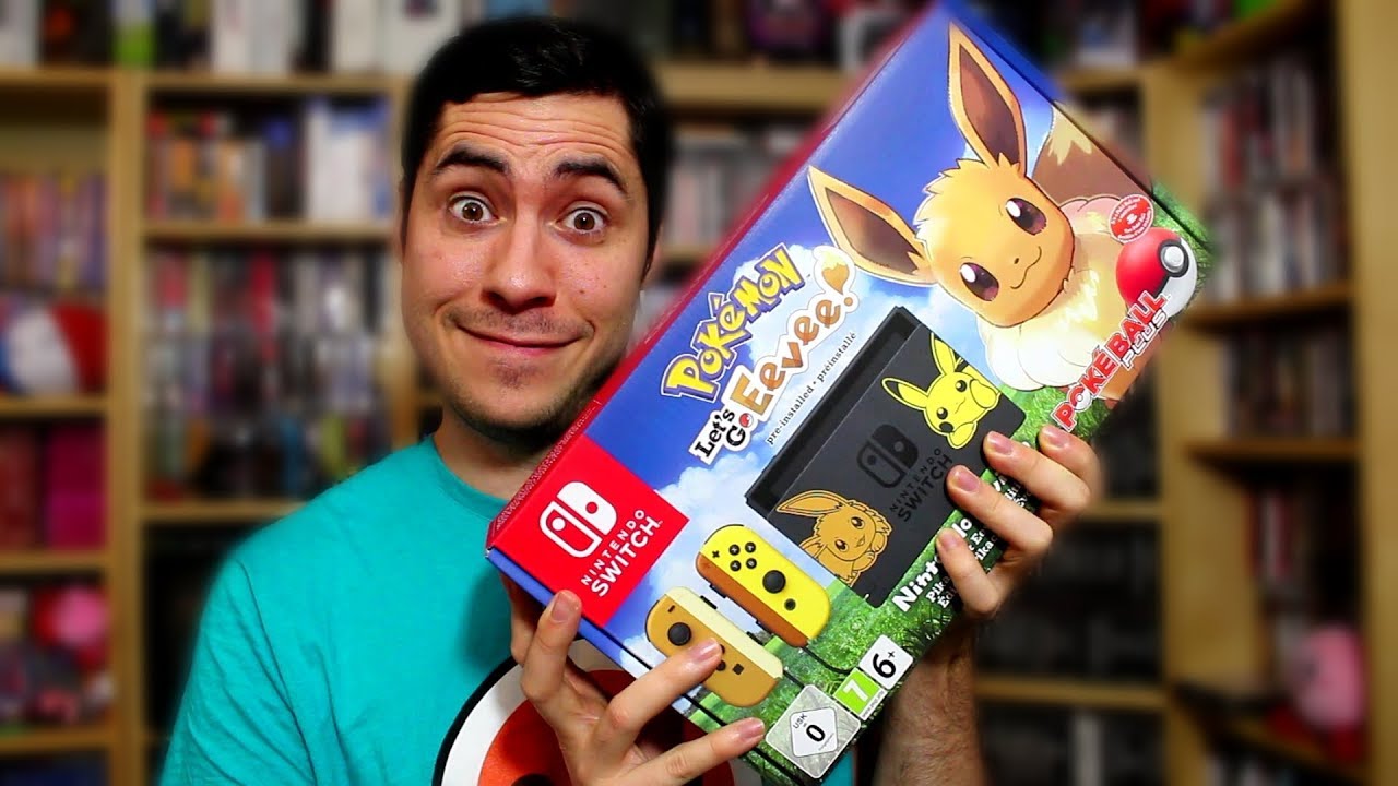 J'AI ACHETÉ LA SWITCH POKEMON