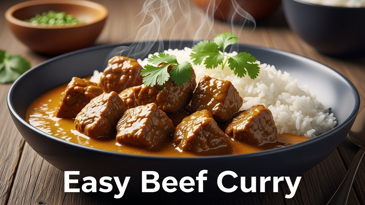 Easy Beef Curry Recipe | Rich Flavor & Tender Beef