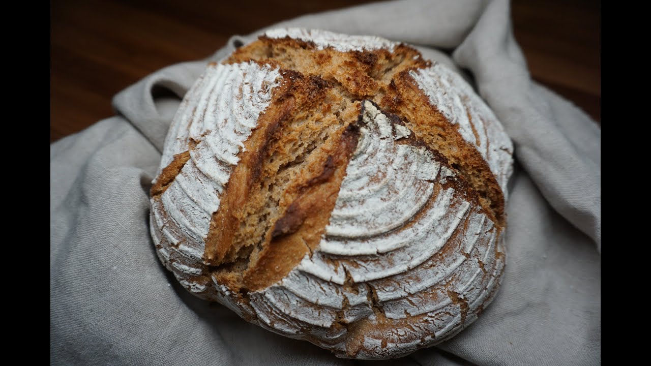 Weizenmischbrot mit Sauerteig