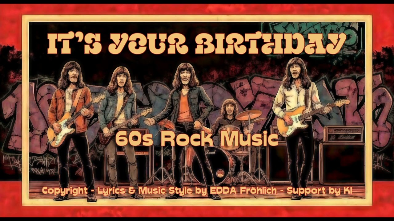 IT'S YOUR BIRTHDAY   60s Rock Music