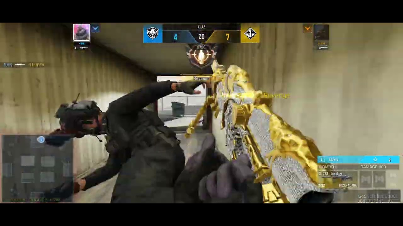 1v1 video of a Random in world chat and I