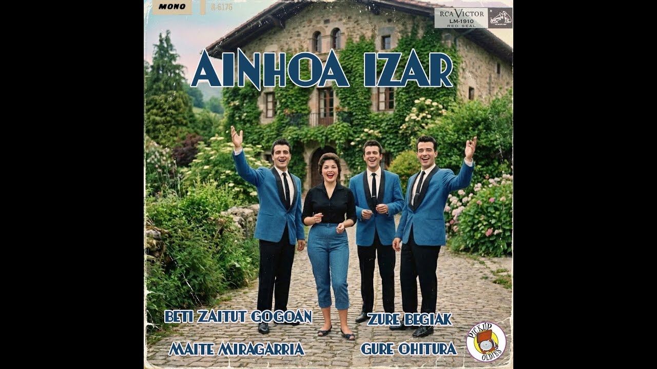 Ainhoa Izar | Gure Ohitura (Rare doo wop 1960s Basque Pop AI Remaster)
