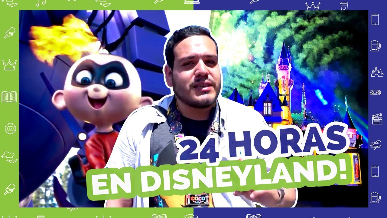 RETO 24 HORAS EN DISNEY!!! NO DORMÍ NADA | CHRIS MINT