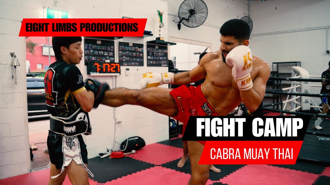MJ | 1774 Fight Camp Pad Work | Cabra Muay Thai