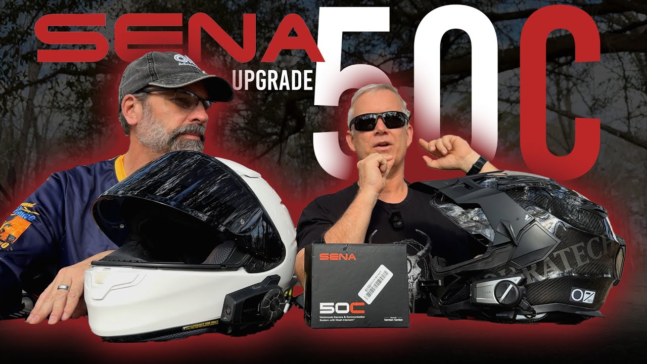 Sena 50c - Full description and App walkthru and test Ride
