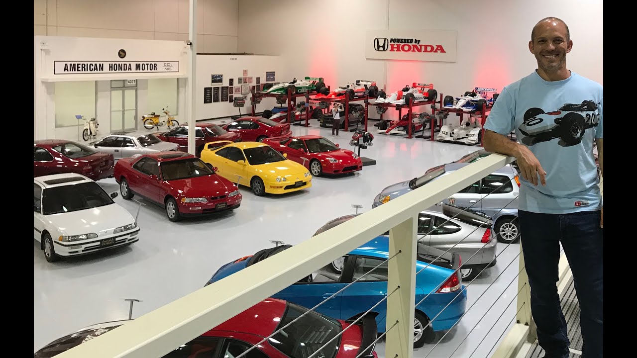 Внутри секретного музея American Honda *расположен где-то в Южной Калифорнии #Honda