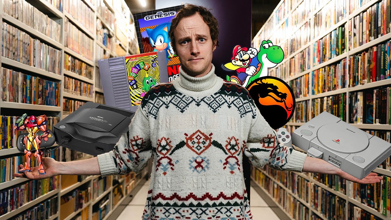 Hittat VÄRLDENS största TV-spel-samling! I SVERIGE!