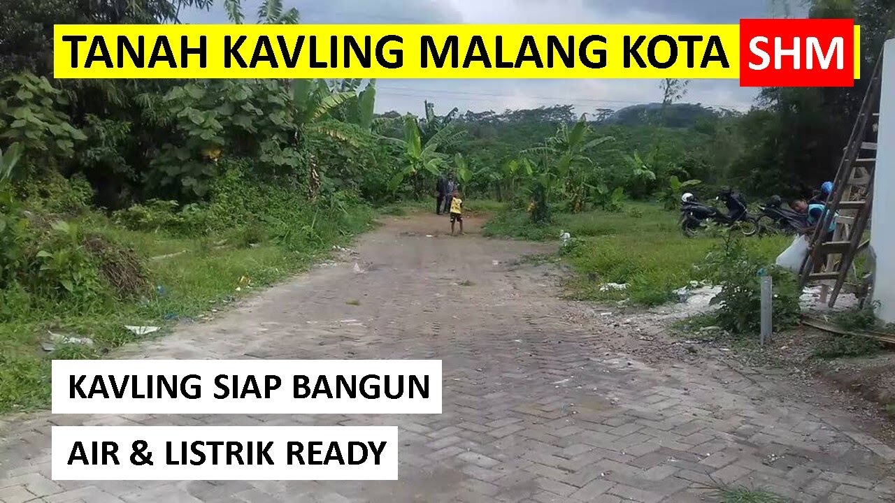 Tanah Kavling Malang Kota SHM Siap Bangun