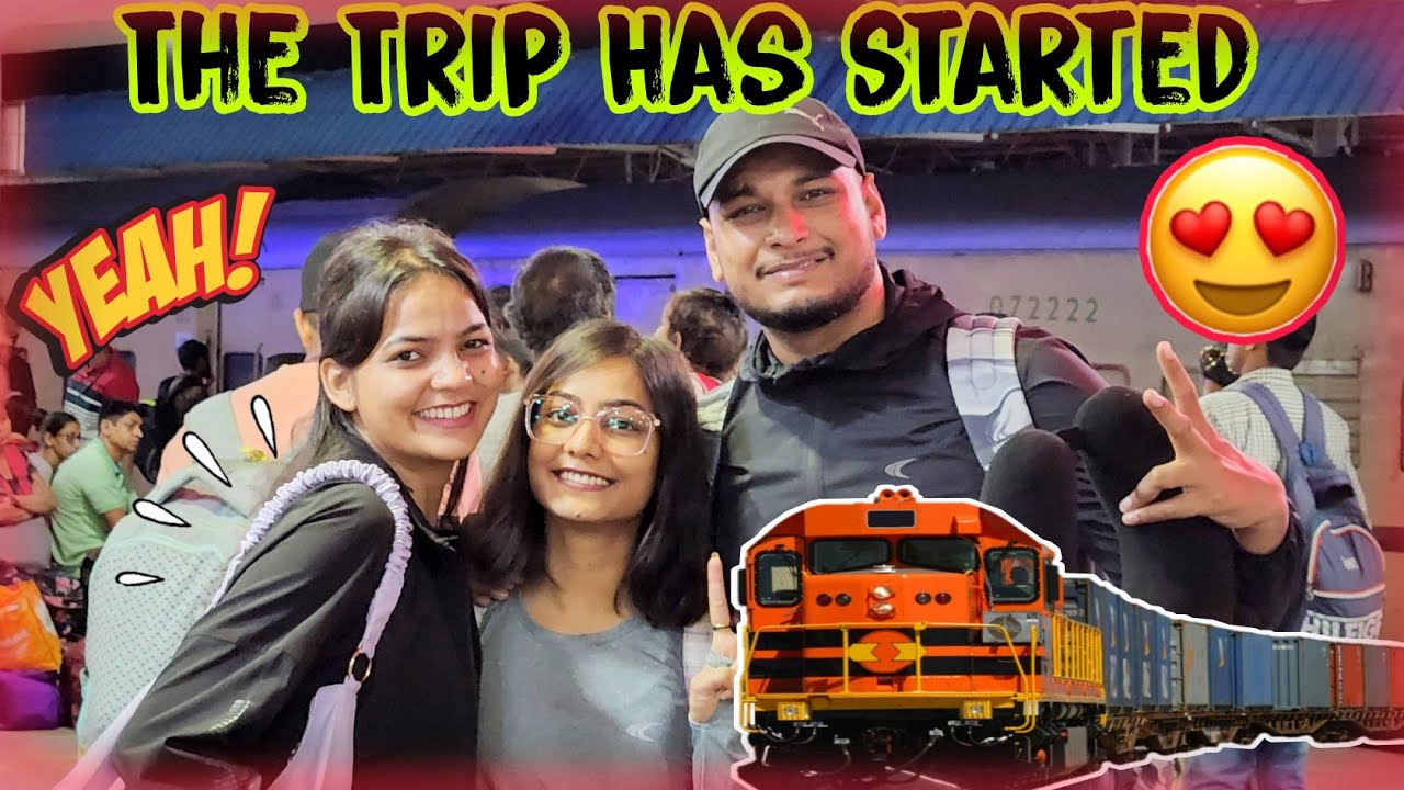 Akele Chale Hmlog *TRIP* 🚃🛤️Par... The Fun Has Started💃 @Priyaashi