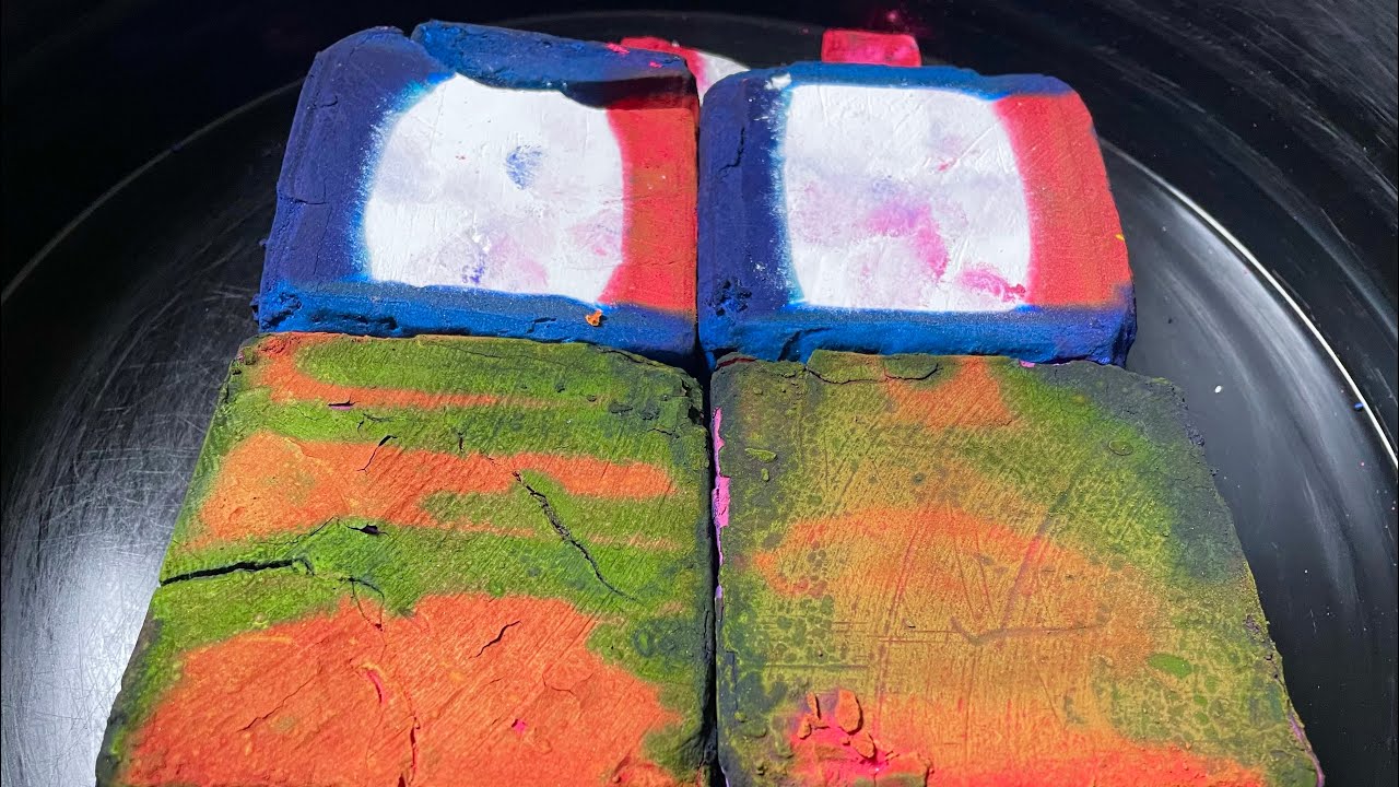 Melting Super Dusty Pink & Blue Deep & Dip Dyed Prosource Chalk #longtimenocrush 