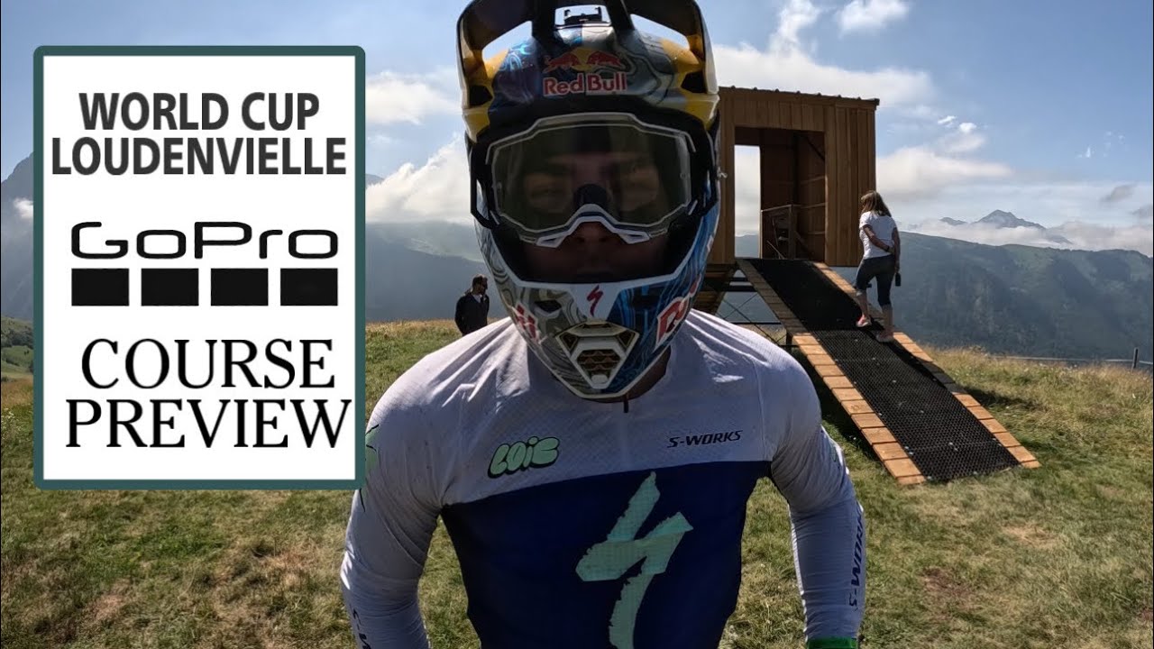 2023 Loudenvielle World cup - GoPro course preview 🔥⏳