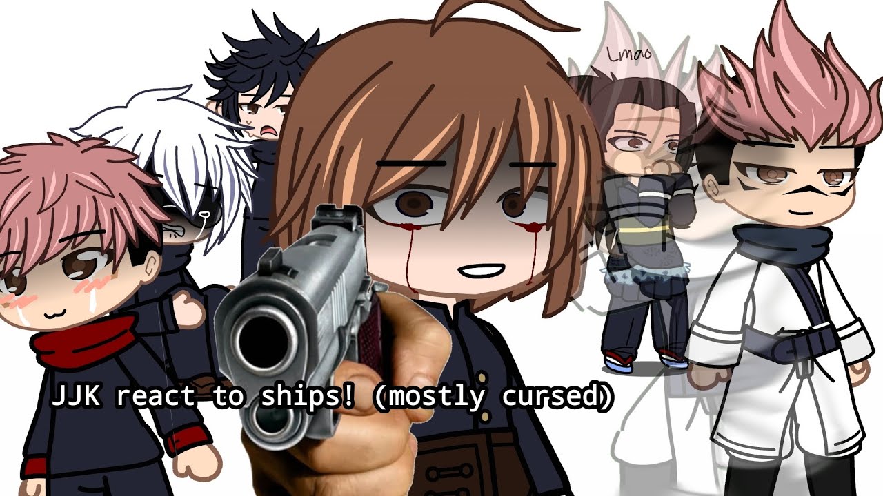 jjk react to their ships! pt. 2/? (mostly cursed)
