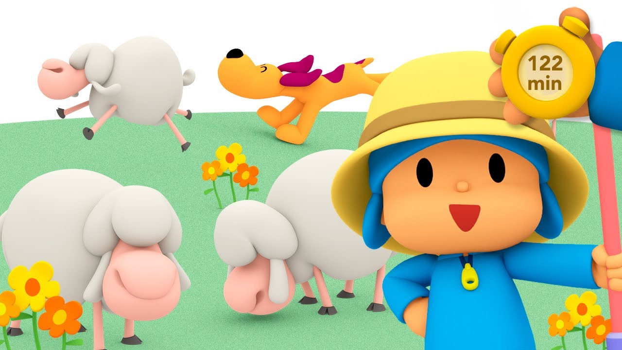 🐥 POCOYO & NINA EPISODIOS COMPLETOS 📯 Soy un granjero [122 min] |CARICATURAS y DIBUJOS ANIMADOS