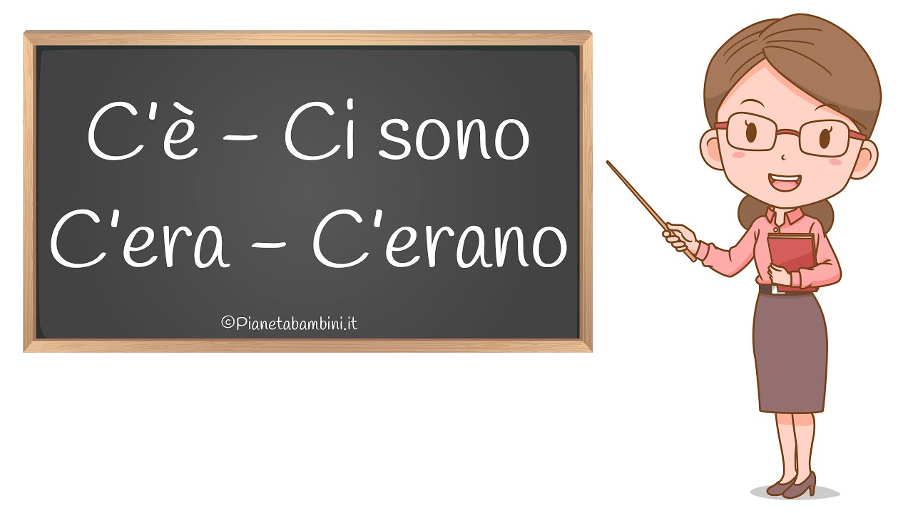 C’è - C’era - Ci Sono - C’erano: Svolgiamo gli Esercizi