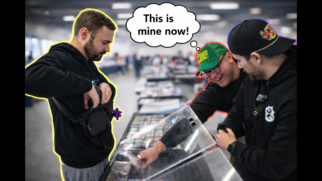He Tried to Take My Pokemon Product - Vendor POV - Atlantic City Card Show
