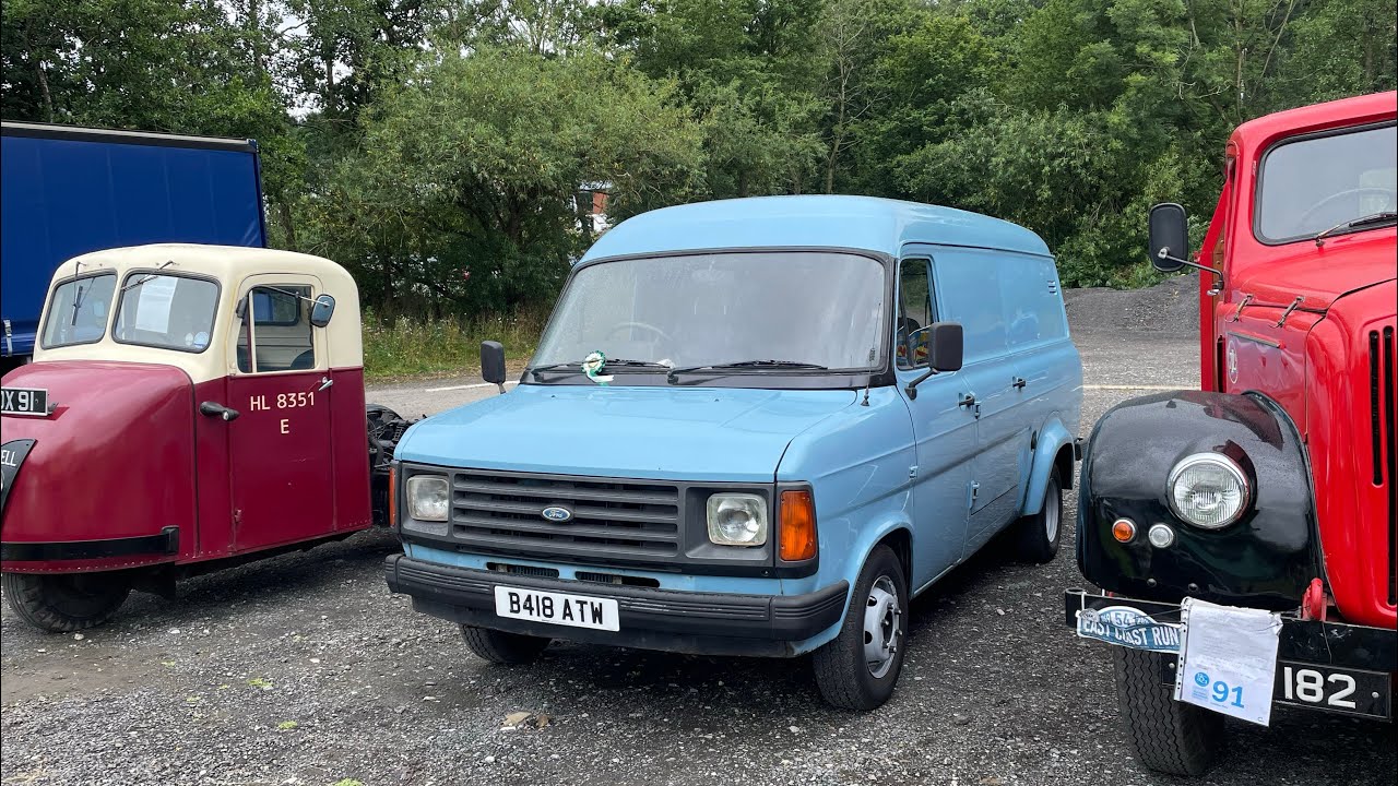 *[SPECIAL VIDEO - YK10 VAN 😂😂😂]* Keighley Bus Museum Trust Ford Transit MK2 B418 ATW