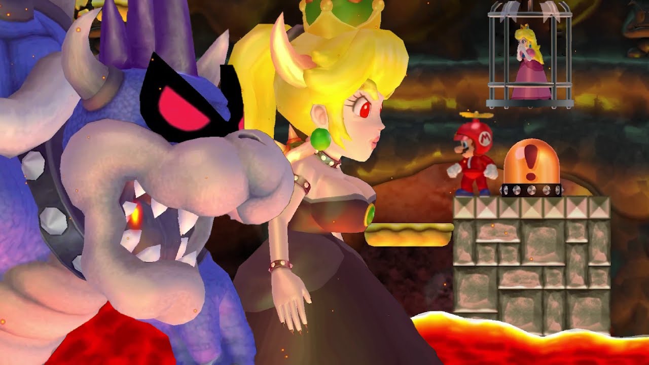 Bosses in New Super Mario Bros Wii HD