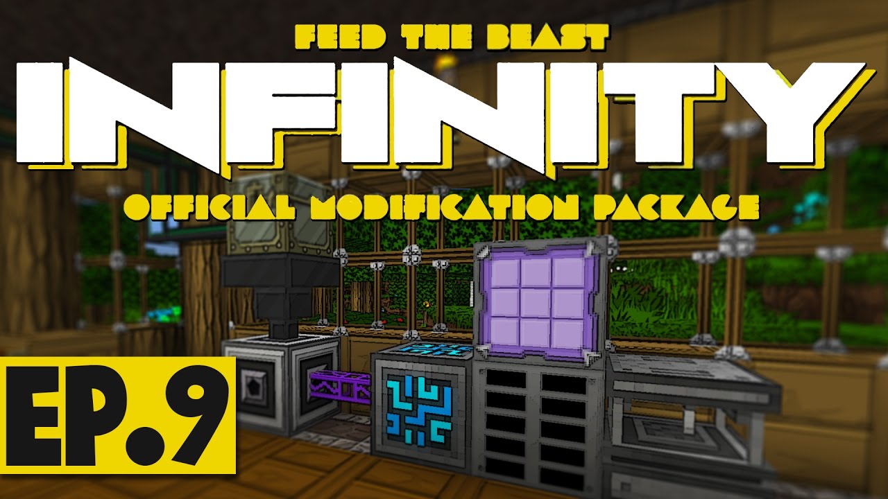 FTB Infinity Lite 1.10 - Refined Storage, Applied Energistics For 1.10 #9 [Modded Survival]