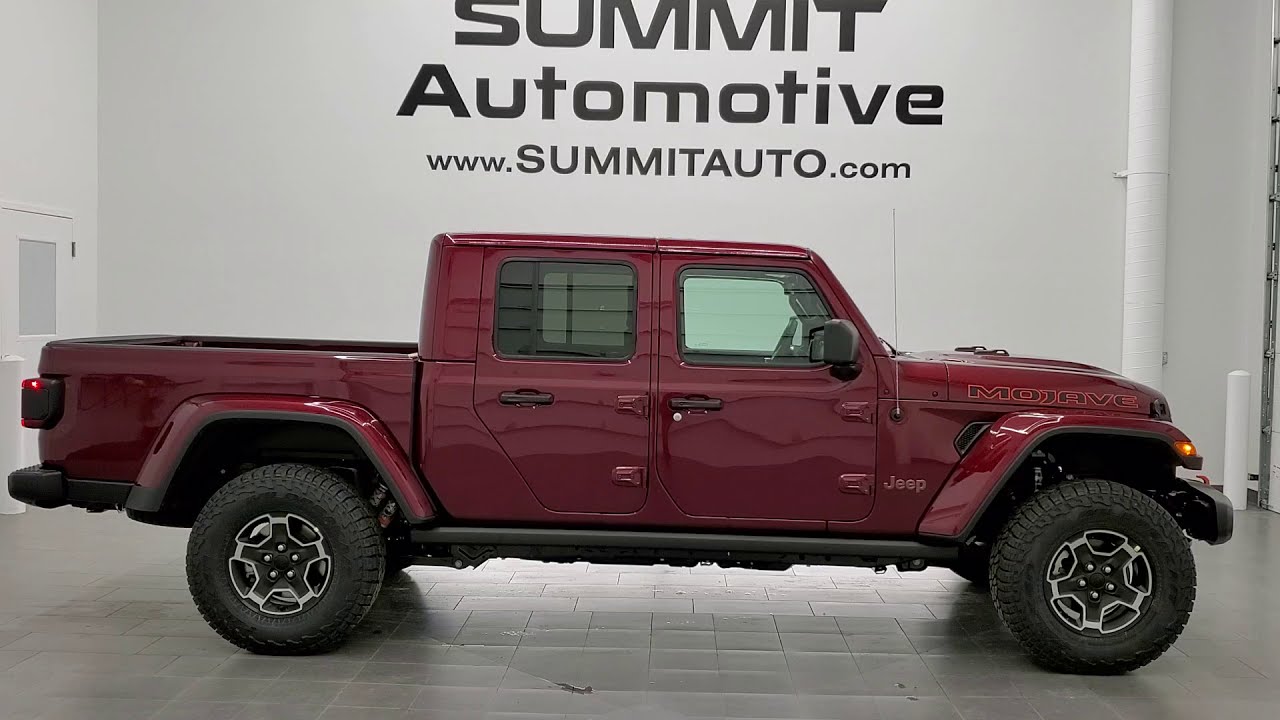 2021 JEEP GLADIATOR MOJAVE SNAZZBERRY JEEP TRUCK WALK AROUND REVIEW 21J68 SOLD! www.SUMMITAUTO.com
