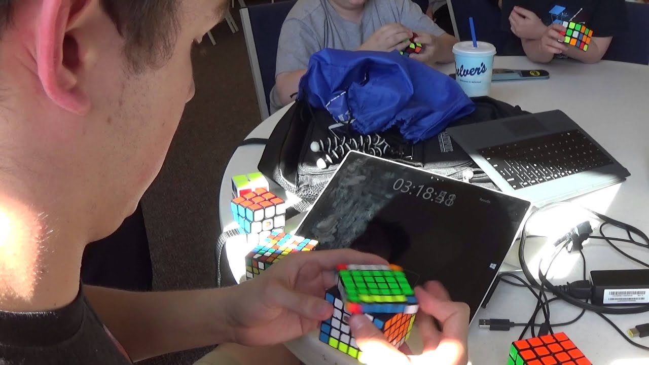 2x2 - 7x7 Rubik's Cube World Record - 