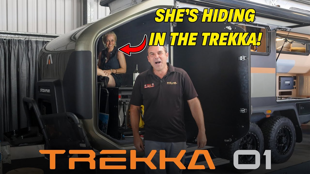 Мод прячется в Trekka! 😱 SEQ Campers представляет НОВУЮ Stockman Trekka