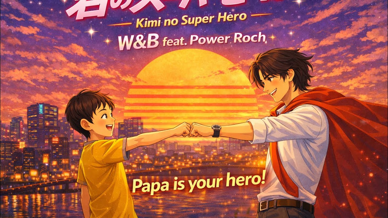 Kimi no Super Hero (君のスーパーヒーロー) - W&B feat. Power Roch 