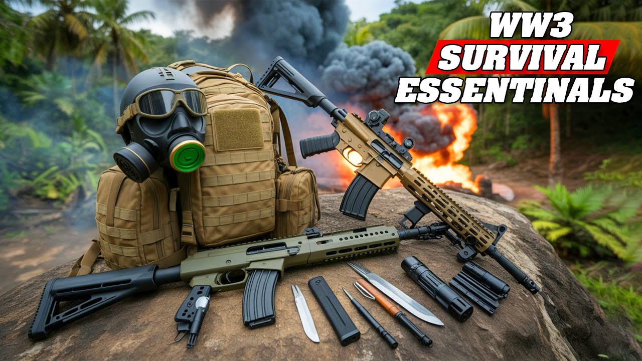 Top 10 Survival Guns and Gear If World War 3 Happens