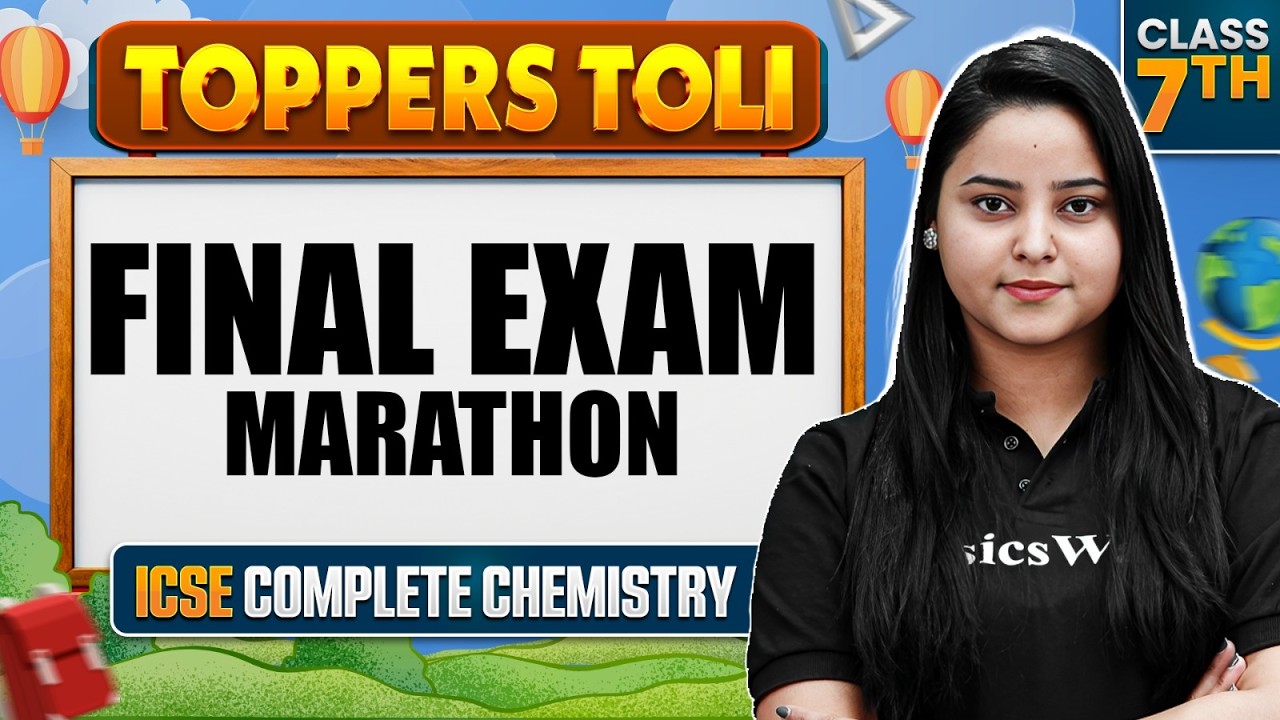 Class 7th ICSE || Complete Science in 1 VIDEO 🔥