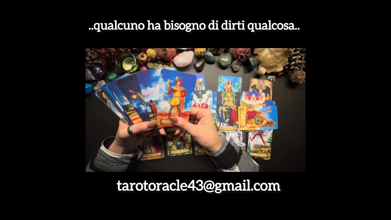 🔥💯Qualcuno ha bisogno di dirti qualcosa🛑 #TarotOracle #lettura_tarocchi #Taronlinelettura