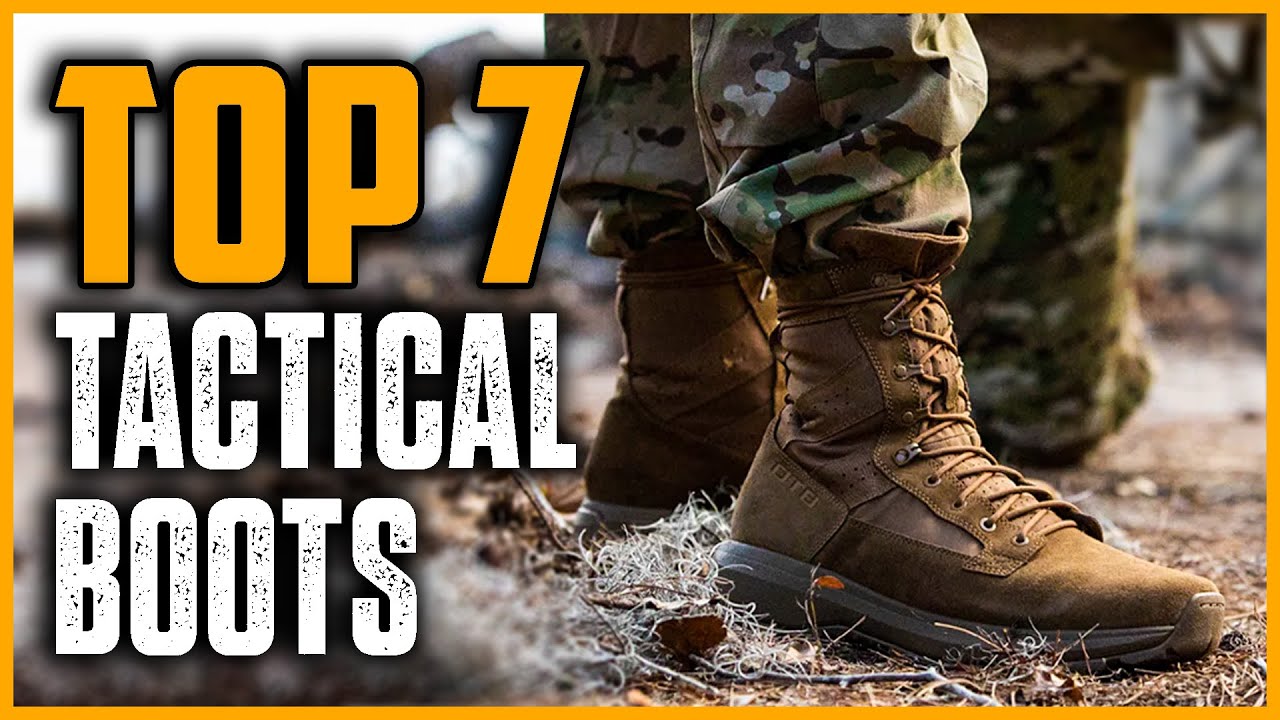 Top 7 Best Tactical Boots in 2025